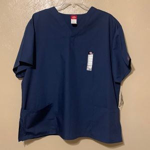 Dickie size 3XL navy work scrub with pockets NWT